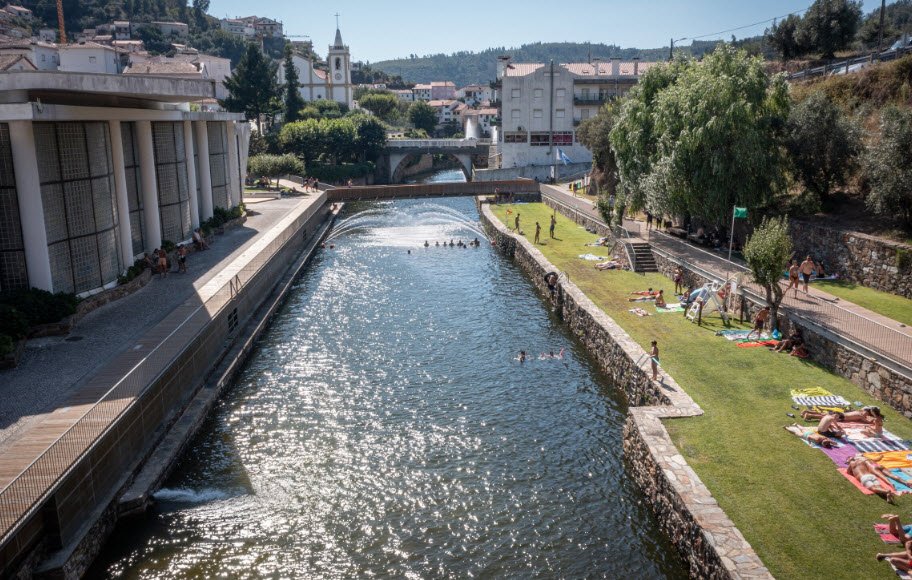 Fluvial Pampilhosa da Serra Beach, Portugal